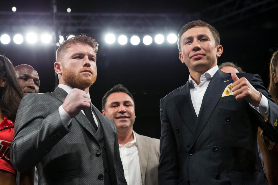 Canelo alvarez vs gennady golovkin