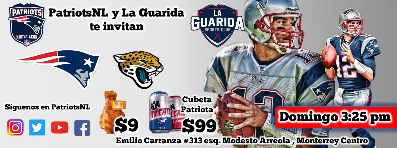 Flyer patriots vs jaguars
